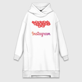 Платье-худи хлопок с принтом Instagram в городе Новоалтайск,  |  | facebook | instagram | инста | инстаграм | платформа | приложение | редактор фотографий | социальная сеть | соцсеть