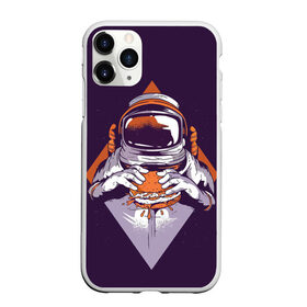 Чехол для iPhone 11 Pro Max матовый с принтом Космонавт ест бургер в городе Новоалтайск, Силикон |  | cosmonaut | граффити | космонавт | космонавт ест бургер | космос | рисунок | тату | татуировки | фиолетовый фон