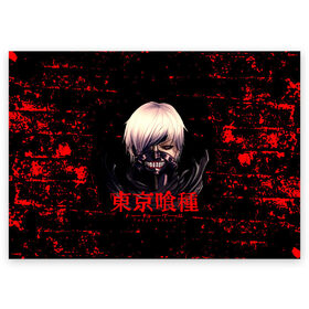 Поздравительная открытка с принтом Токийский гуль | Tokyo Ghoul в городе Новоалтайск, 100% бумага | плотность бумаги 280 г/м2, матовая, на обратной стороне линовка и место для марки
 | anime | kaneki ken | tokyo ghoul | tokyo ghoul: re | аниме | анимэ | гули | джузо сузуя | канеки кен | кузен йошимура | наки | нишики нишио | ре | ренджи йомо | ризе камиширо | токийский гуль | тоука киришима | ута