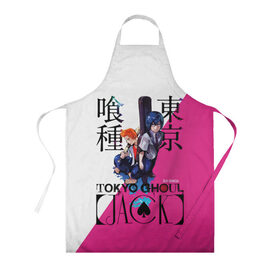 Фартук 3D с принтом Tokyo Ghoul JACK в городе Новоалтайск, 100% полиэстер | общий размер — 65 х 85 см, ширина нагрудника — 26 см, горловина — 53 см, длина завязок — 54 см, общий обхват в поясе — 173 см. Принт на завязках и на горловине наносится с двух сторон, на основной части фартука — только с внешней стороны | anime | kaneki ken | tokyo ghoul | tokyo ghoul: re | аниме | анимэ | гули | джузо сузуя | канеки кен | кузен йошимура | наки | нишики нишио | ре | ренджи йомо | ризе камиширо | токийский гуль | тоука киришима | ута
