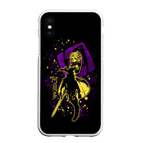 Чехол для iPhone XS Max матовый с принтом GENSHIN IMPACT, АЛЬБЕДО в городе Новоалтайск, Силикон | Область печати: задняя сторона чехла, без боковых панелей | albedo | genshin impact | альбедо | геншин импакт | гео | игры | персонажи