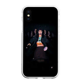 Чехол для iPhone XS Max матовый с принтом Клаус в городе Новоалтайск, Силикон | Область печати: задняя сторона чехла, без боковых панелей | Тематика изображения на принте: umbrella academy | академия амбрелла | клаус харгривз | номер пять | роберт шиэн