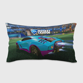 Подушка 3D антистресс с принтом Rocket League в городе Новоалтайск, наволочка — 100% полиэстер, наполнитель — вспененный полистирол | состоит из подушки и наволочки на молнии | cars | game | games | rocket league | гонка | гонки | машина | машины | рокет лига