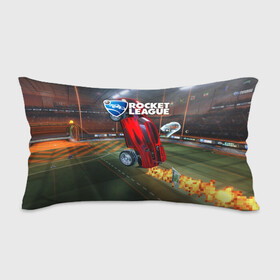 Подушка 3D антистресс с принтом Rocket League в городе Новоалтайск, наволочка — 100% полиэстер, наполнитель — вспененный полистирол | состоит из подушки и наволочки на молнии | cars | game | games | rocket league | гонка | гонки | машина | машины | рокет лига