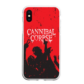 Чехол для iPhone XS Max матовый с принтом Cannibal Corpse | Труп Каннибала (Z) в городе Новоалтайск, Силикон | Область печати: задняя сторона чехла, без боковых панелей | Тематика изображения на принте: cannibal | cannibal corpse | corpse | death metal | deathgrind | алекс уэбстер | брутальный дэт метал | дэт метал | дэтграйнд | пол мазуркевич | роб барретт | труп каннибала