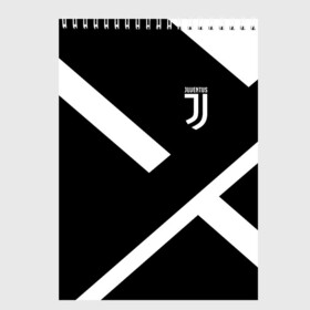 Скетчбук (блокнот) с принтом JUVENTUS / ЮВЕНТУС в городе Новоалтайск, 100% бумага
 | 48 листов, плотность листов — 100 г/м2, плотность картонной обложки — 250 г/м2. Листы скреплены сверху удобной пружинной спиралью | black white | cr7 | fc juventus | football | juve | juventus | ronaldo | sport | бык | роналдо | роналду | спорт | футбол | чёрно белый | ювентус