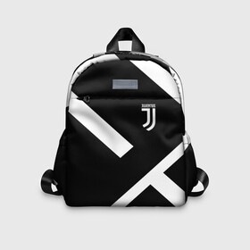 Детский рюкзак 3D с принтом JUVENTUS   ЮВЕНТУС в городе Новоалтайск, 100% полиэстер | лямки с регулируемой длиной, сверху петелька, чтобы рюкзак можно было повесить на вешалку. Основное отделение закрывается на молнию, как и внешний карман. Внутри дополнительный карман. По бокам два дополнительных кармашка | black white | cr7 | fc juventus | football | juve | juventus | ronaldo | sport | бык | роналдо | роналду | спорт | футбол | чёрно белый | ювентус