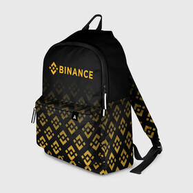 Рюкзак 3D с принтом BINANCE | БИНАНС БИРЖА в городе Новоалтайск, 100% полиэстер | лямки с регулируемой длиной, сверху петелька, чтобы рюкзак можно было повесить на вешалку. Основное отделение закрывается на молнию, как и внешний карман. Внутри два дополнительных кармана, один из которых закрывается на молнию. По бокам два дополнительных кармашка | bitcoin | blockchain | btc | cardano | crypto | ethereum | polkadot | tether | xrp | бинанс | биткоин | блокчейн | валюта | деньги | криптовалюта | майнер | майнинг | цифровая валюта | цифровое золото | эфир