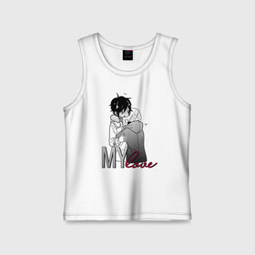 Детская майка хлопок с принтом My love в городе Новоалтайск,  |  | anime | horimiya | аниме | анимэ | изуми | кёко | комедия | мия | миямура | миямура кун | повседневность | романтика | рэми | сакура | сёнэн | тору | хори | хори сан | хоримия | школа | юки