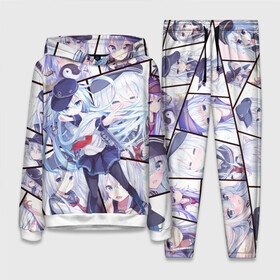 Женский костюм 3D (с толстовкой) с принтом Kantai Collection: Hibiki в городе Новоалтайск,  |  | аниме | девочка | пингвин | флотская коллекция | хибики