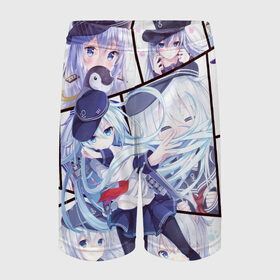 Детские спортивные шорты 3D с принтом Kantai Collection Hibiki в городе Новоалтайск,  100% полиэстер
 | пояс оформлен широкой мягкой резинкой, ткань тянется
 | аниме | девочка | пингвин | флотская коллекция | хибики