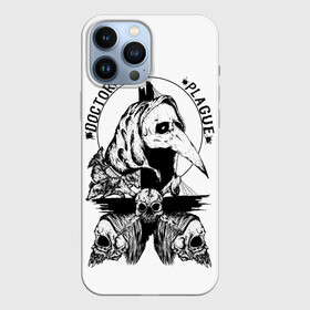 Чехол для iPhone 13 Pro Max с принтом Doctor Plague в городе Новоалтайск,  |  | doctor plague | horror | skull | крысы | ужасы | череп | чумной доктор