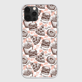 Чехол для iPhone 12 Pro Max с принтом Фастфуд / Fast food в городе Новоалтайск, Силикон |  | Тематика изображения на принте: barbecue | bon appetit | burger | cola | cone | donuts | fast food | french fries | hot dog | ice cream | pepsi | pizza | бургер | картошка фри | кола | мороженое | пепси | пицца | пончики | приятного аппетита | рожок | фастфуд | хот дог | шашлык