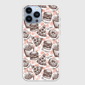 Чехол для iPhone 13 Pro Max с принтом Фастфуд   Fast food в городе Новоалтайск,  |  | Тематика изображения на принте: barbecue | bon appetit | burger | cola | cone | donuts | fast food | french fries | hot dog | ice cream | pepsi | pizza | бургер | картошка фри | кола | мороженое | пепси | пицца | пончики | приятного аппетита | рожок | фастфуд | хот дог | шашлык