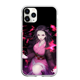 Чехол для iPhone 11 Pro матовый с принтом NEZUKO | НЕЗУКО | KNY в городе Новоалтайск, Силикон |  | Тематика изображения на принте: demon slayer | giuy tomioka | kimetsu no yaiba | nezuko | shinobu | slayer | tanjiro | zenitsu | гию томиока | зенитсу | зенитцу | иноске хашибира | клинок рассекающий демонов | незуко | танджиро | шинобу кочо