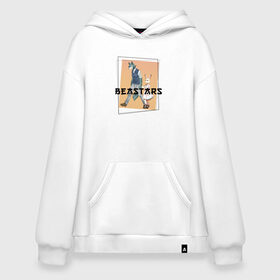 Худи SuperOversize хлопок с принтом Beastars | Выдающиеся звери | Рамка в городе Новоалтайск, 70% хлопок, 30% полиэстер, мягкий начес внутри | карман-кенгуру, эластичная резинка на манжетах и по нижней кромке, двухслойный капюшон
 | 2 | anime | beastars | аниме | второй | выдающиеся | геометрия | джек | джуно | животные | звери | зверята | легоси | луи | манга | рамка | сезон | сериал | хару