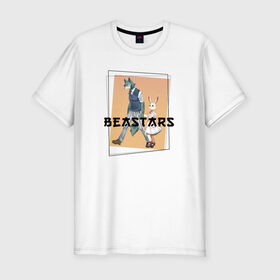 Мужская футболка хлопок Slim с принтом Beastars | Выдающиеся звери | Рамка в городе Новоалтайск, 92% хлопок, 8% лайкра | приталенный силуэт, круглый вырез ворота, длина до линии бедра, короткий рукав | Тематика изображения на принте: 2 | anime | beastars | аниме | второй | выдающиеся | геометрия | джек | джуно | животные | звери | зверята | легоси | луи | манга | рамка | сезон | сериал | хару
