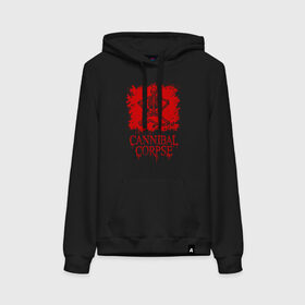 Женская толстовка с принтом Cannibal Corpse | Труп Каннибала (Z) в городе Новоалтайск, френч-терри, мягкий теплый начес внутри (100% хлопок) | карман-кенгуру, эластичные манжеты и нижняя кромка, капюшон с подкладом и шнурком | blood | cannibal | cannibal corpse | corpse | death metal | deathgrind | алекс уэбстер | брутальный дэт метал | дэт метал | дэтграйнд | кровь | пол мазуркевич | роб барретт | скелет | труп каннибала