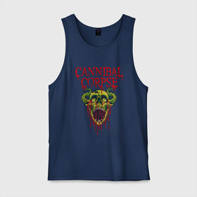 Мужская майка хлопок с принтом Cannibal Corpse | Труп Каннибала (Z) в городе Новоалтайск, 100% хлопок |  | Тематика изображения на принте: cannibal | cannibal corpse | corpse | death metal | deathgrind | demon | devil | алекс уэбстер | брутальный дэт метал | демон | дэт метал | дэтграйнд | пол мазуркевич | роб барретт | труп каннибала | череп
