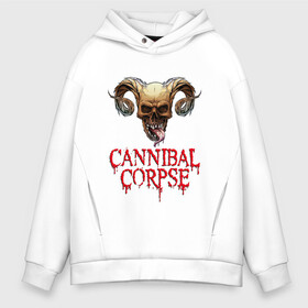Мужское худи Oversize хлопок с принтом Cannibal Corpse Труп Каннибала (Z) в городе Новоалтайск, френч-терри — 70% хлопок, 30% полиэстер. Мягкий теплый начес внутри —100% хлопок | боковые карманы, эластичные манжеты и нижняя кромка, капюшон на магнитной кнопке | cannibal | cannibal corpse | corpse | death metal | deathgrind | demon | devil | алекс уэбстер | брутальный дэт метал | демон | дэт метал | дэтграйнд | пол мазуркевич | роб барретт | труп каннибала | череп
