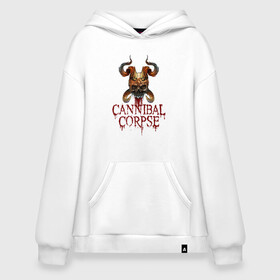 Худи SuperOversize хлопок с принтом Cannibal Corpse Труп Каннибала (Z) в городе Новоалтайск, 70% хлопок, 30% полиэстер, мягкий начес внутри | карман-кенгуру, эластичная резинка на манжетах и по нижней кромке, двухслойный капюшон
 | cannibal | cannibal corpse | corpse | death metal | deathgrind | demon | devil | алекс уэбстер | брутальный дэт метал | демон | дэт метал | дэтграйнд | пол мазуркевич | роб барретт | труп каннибала | череп