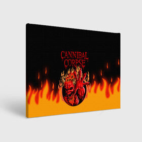 Холст прямоугольный с принтом Cannibal Corpse | Труп Каннибала (Z) в городе Новоалтайск, 100% ПВХ |  | Тематика изображения на принте: cannibal | cannibal corpse | corpse | death metal | deathgrind | алекс уэбстер | брутальный дэт метал | дэт метал | дэтграйнд | пол мазуркевич | роб барретт | труп каннибала