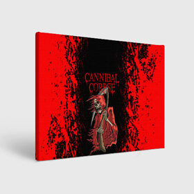 Холст прямоугольный с принтом Cannibal Corpse | Труп Каннибала (Z) в городе Новоалтайск, 100% ПВХ |  | Тематика изображения на принте: cannibal | cannibal corpse | corpse | death metal | deathgrind | алекс уэбстер | брутальный дэт метал | дэт метал | дэтграйнд | пол мазуркевич | роб барретт | труп каннибала