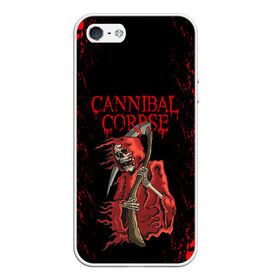 Чехол для iPhone 5/5S матовый с принтом Cannibal Corpse | Труп Каннибала (Z) в городе Новоалтайск, Силикон | Область печати: задняя сторона чехла, без боковых панелей | Тематика изображения на принте: cannibal | cannibal corpse | corpse | death metal | deathgrind | алекс уэбстер | брутальный дэт метал | дэт метал | дэтграйнд | пол мазуркевич | роб барретт | труп каннибала