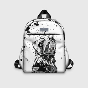 Детский рюкзак 3D с принтом FORGIVE THAT. Tokyo Ghoul в городе Новоалтайск, 100% полиэстер | лямки с регулируемой длиной, сверху петелька, чтобы рюкзак можно было повесить на вешалку. Основное отделение закрывается на молнию, как и внешний карман. Внутри дополнительный карман. По бокам два дополнительных кармашка | Тематика изображения на принте: anime | kaneki ken | tokyo ghoul | tokyo ghoul: re | аниме | анимэ | гули | джузо сузуя | канеки кен | кузен йошимура | наки | нишики нишио | ре | ренджи йомо | ризе камиширо | токийский гуль | тоука киришима | ута