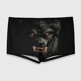 Мужские купальные плавки 3D с принтом Оборотень | Werewolf в городе Новоалтайск, Полиэстер 85%, Спандекс 15% |  | werewolf | волк | зверь | зло | мистика | монстр | оборотень | полнолуние | ужасы