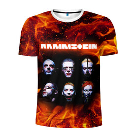 Мужская футболка 3D спортивная с принтом RAMMSTEIN в городе Новоалтайск, 100% полиэстер с улучшенными характеристиками | приталенный силуэт, круглая горловина, широкие плечи, сужается к линии бедра | du hast | mein herz brennt | music. | ohne dich | rammstein | rock | till lindemann | музыка | рамштайн | рок | тилль линдеманн