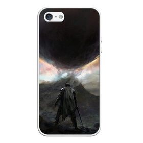 Чехол для iPhone 5/5S матовый с принтом Dark Souls,bloodborne, art, dark, gaming, ps4. в городе Новоалтайск, Силикон | Область печати: задняя сторона чехла, без боковых панелей | art | bloodborne | dark | dark souls | gaming | ps4.