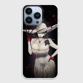 Чехол для iPhone 13 Pro с принтом Леди Димитреску в городе Новоалтайск,  |  | ahegao | lady | vampire | village | village resident evil | waifu | аниме | аниме девушка | большая вампирша | вайфу | вампирша из resident evil | вампирша из резидента | леди | леди димитреску | тян