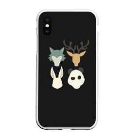 Чехол для iPhone XS Max матовый с принтом Выдающиеся звери. Минимализм в городе Новоалтайск, Силикон | Область печати: задняя сторона чехла, без боковых панелей | Тематика изображения на принте: beast | beastars | gohin | gosha | haru | jack | juno | legoshi | louis | melon | minimalism | riz | stars | академия | выдающиеся | джек | джуно | звери | леано | легоси | луис | мелон | минимализм | пина | риз | хару | черритон | шишигуми
