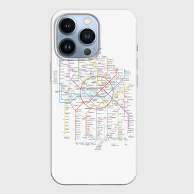 Чехол для iPhone 13 Pro с принтом Схема метро, МЦК, МЦД 2021 в городе Новоалтайск,  |  | 2021 | mcc | mcd | metro | moscow | moscow central circle | moscow central diam | moscow metro map | stations | subway | метро | москва | московские центральные диаметры | московское центральное кольцо | мцд | мцк | подземка | станции