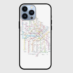 Чехол для iPhone 13 Pro Max с принтом Схема метро, МЦК, МЦД 2021 в городе Новоалтайск,  |  | 2021 | mcc | mcd | metro | moscow | moscow central circle | moscow central diam | moscow metro map | stations | subway | метро | москва | московские центральные диаметры | московское центральное кольцо | мцд | мцк | подземка | станции