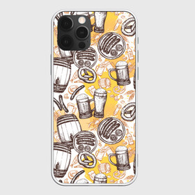 Чехол для iPhone 12 Pro Max с принтом Пиво / Beer в городе Новоалтайск, Силикон |  | barrel | beer | dark | foam | keg | light | mug | non alcoholic | oktoberfest | sausages | unfiltered | velvet | бархатное | бокал | бочка | кега | кружка | нефильтрованное | октоберфест | пенное | светлое | сосиски | темно