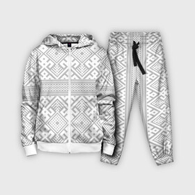 Детский костюм 3D с принтом Русские народные узоры в городе Новоалтайск,  |  | deer | folk patterns | patterns | russian patterns | slavic clothing | slavic style | народные узоры | олень | русские узоры | славянская одежда | славянский стиль | узоры