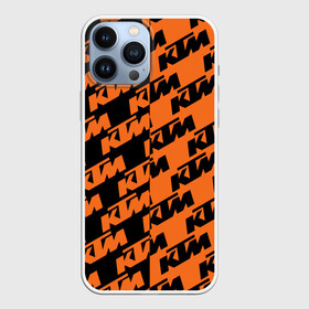 Чехол для iPhone 13 Pro Max с принтом KTM | КТМ (Z) в городе Новоалтайск,  |  | Тематика изображения на принте: enduro | ktm | moto | moto sport | motocycle | sportmotorcycle | ктм | мото | мото спорт | мотоспорт | спорт мото