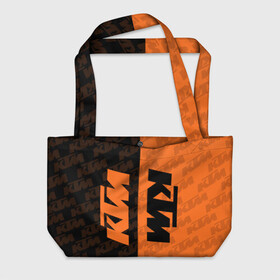 Пляжная сумка 3D с принтом KTM | КТМ (Z) в городе Новоалтайск, 100% полиэстер | застегивается на металлическую кнопку; внутренний карман застегивается на молнию. Стенки укреплены специальным мягким материалом, чтобы защитить содержимое от несильных ударов
 | enduro | ktm | moto | moto sport | motocycle | sportmotorcycle | ктм | мото | мото спорт | мотоспорт | спорт мото