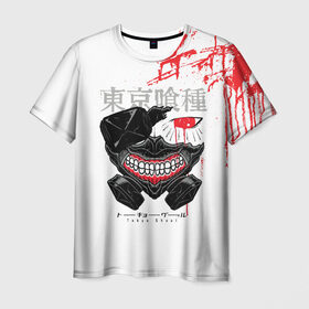 Мужская футболка 3D с принтом Kaneki Ken | Tokyo Ghoul в городе Новоалтайск, 100% полиэфир | прямой крой, круглый вырез горловины, длина до линии бедер | anime | kaneki ken | tokyo ghoul | tokyo ghoul: re | аниме | анимэ | гули | джузо сузуя | канеки кен | кузен йошимура | наки | нишики нишио | ре | ренджи йомо | ризе камиширо | токийский гуль | тоука киришима | ута