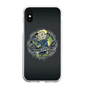 Чехол для iPhone XS Max матовый с принтом Voultboy в городе Новоалтайск, Силикон | Область печати: задняя сторона чехла, без боковых панелей | 76 | bethesda | fallout | new vegas | бесезда | бетезда | нью вегас | ньюк кола | нюка кола | пост апокалипсис | постапокалипсис | фаллаут
