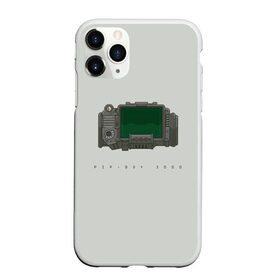 Чехол для iPhone 11 Pro матовый с принтом Пип бой в городе Новоалтайск, Силикон |  | Тематика изображения на принте: 76 | bethesda | fallout | new vegas | бесезда | бетезда | нью вегас | ньюк кола | нюка кола | пост апокалипсис | постапокалипсис | фаллаут