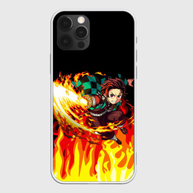 Чехол для iPhone 12 Pro Max с принтом ТАНДЖИРО в городе Новоалтайск, Силикон |  | Тематика изображения на принте: anime | nezuko | аниме | гию томиока | зеницу агацума | клинок рассекающий демонов | манга | мультик | мультфильм | незуко | незуко камадо | поезд бесконечный | сериал | танджиро камадо | шинобу кочо.