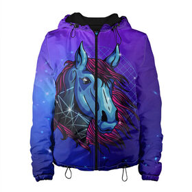 Женская куртка 3D Retrowave Neon Horse: в городе Новоалтайск, ткань верха — 100% полиэстер, подклад — флис | прямой крой, подол и капюшон оформлены резинкой с фиксаторами, два кармана без застежек по бокам, один большой потайной карман на груди. Карман на груди застегивается на липучку | 1980 | 80s | geometry | horses | pony | retrowave | retrowave принт | space | vaporwave | волшебная лошадь | восьмидесятые | геометрия | космос | лошадка | нео | неоновая лошадь | неоновые огни | неоновый конь | пони | ретровейв