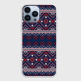 Чехол для iPhone 13 Pro Max с принтом Русские народные узоры в городе Новоалтайск,  |  | deer | folk patterns | patterns | russian patterns | slavic clothing | slavic style | народные узоры | олень | русские узоры | славянская одежда | славянский стиль | узоры