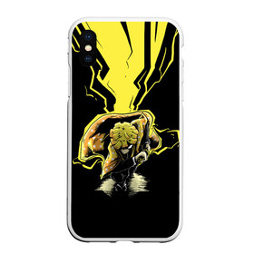 Чехол для iPhone XS Max матовый с принтом ЗЕНИЦУ | ZENITSU | KNY в городе Новоалтайск, Силикон | Область печати: задняя сторона чехла, без боковых панелей | demon slayer | giuy tomioka | kimetsu no yaiba | kny | nezuko | shinobu | slayer | tanjiro | yoriichi tsugikuni | zenitsu | гию томиока | зенитсу | зенитцу | иноске хашибира | клинок рассекающий демонов | незуко | танджиро | шинобу 