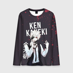 Мужской лонгслив 3D с принтом Ken Kaneki | Tokyo Ghoul в городе Новоалтайск, 100% полиэстер | длинные рукава, круглый вырез горловины, полуприлегающий силуэт | anime | kaneki ken | tokyo ghoul | tokyo ghoul: re | аниме | анимэ | гули | джузо сузуя | канеки кен | кузен йошимура | наки | нишики нишио | ре | ренджи йомо | ризе камиширо | токийский гуль | тоука киришима | ута