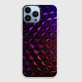Чехол для iPhone 13 Pro Max с принтом Геометрическая Неоновая Текстура в городе Новоалтайск,  |  | Тематика изображения на принте: абстракция | неон | неоновая текстура | рисунок | треугольники
