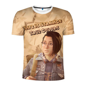 Мужская футболка 3D спортивная с принтом New  Life is Strange в городе Новоалтайск, 100% полиэстер с улучшенными характеристиками | приталенный силуэт, круглая горловина, широкие плечи, сужается к линии бедра | Тематика изображения на принте: game | life is strange:true colors | арт | графика | игры